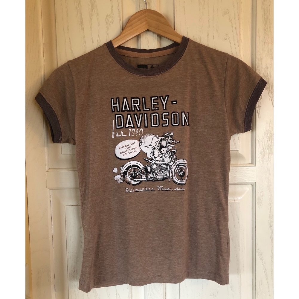 Harley-Davidson & Disney Cartoon Motorcycle Tee